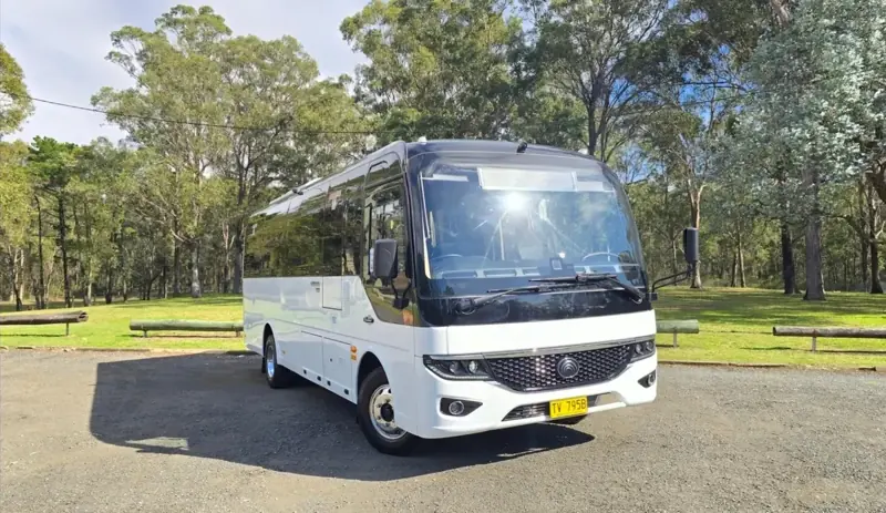 Coast Warriors tour bus